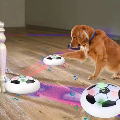 LED Hover Soccer Toy – Active Gliding Disc for Kids & Pets, Interactive Fun & Exercise