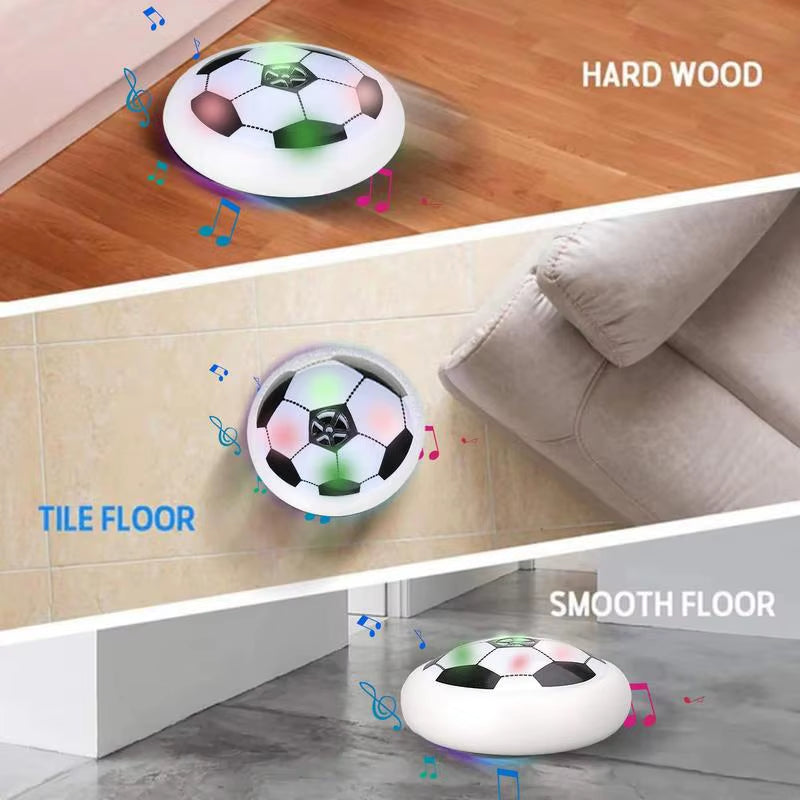 LED Hover Soccer Toy – Active Gliding Disc for Kids & Pets, Interactive Fun & Exercise